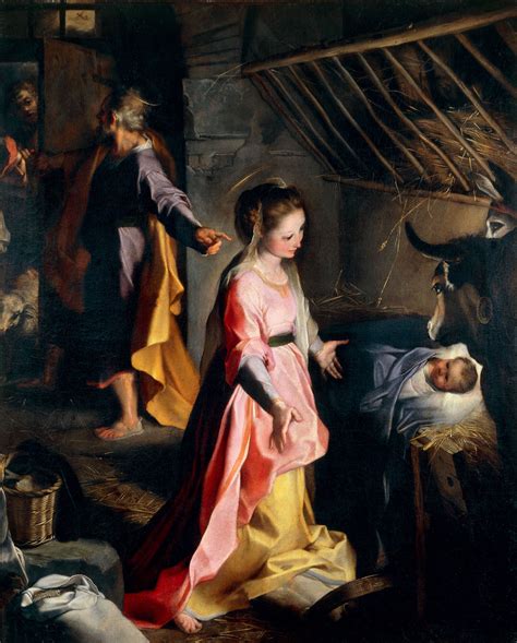 Natività di Federico Barocci: presepe intimo e raccolto.